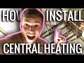 15 MINUTES! on How to Install Central Heating System for COMBI BOILER