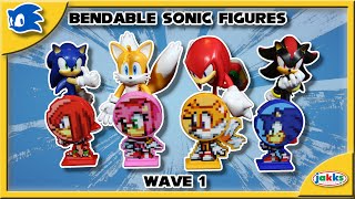 Jakks Pacific - Bendable Sonic Figures Wave One