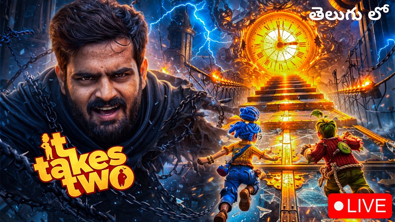 It Takes Two Telugu gameplay part 5 | Ending & Boss Fight #pobgoplayz