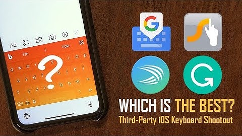 Best Third Party Keyboard for your iPhone? #ioskeyboard