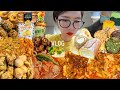 SUB)먹방)치즈닭갈비 노랑통닭 묵은지찜닭 회냉면+막창 닭갈비치즈밥 인생꿀빵 크림롤케이크 올담제과 쿠키빵파티 버터휘낭시에 김밥롤케이크 납작당면파티 에그타르트 VLOG MUKBANG