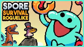 Spore Survival Roguelite?! - Everything is Crab: The Animal Evolution Roguelite screenshot 2