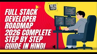 Full Stack Developer Roadmap 2026 | Complete Step by Step Guide in Hindi | High Salary Career