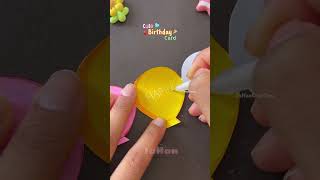 DIY Easy Birthday Card 💖🎉 #diy #papercraft #handmade #craft #shortvideo