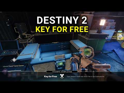 Open Maeve's stash near Shaw Han in the Cosmodrome - Destiny 2