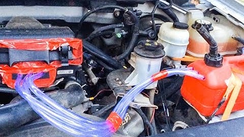 2004 Ford F150 running off gasoline vapors - 100 miles to the gallon