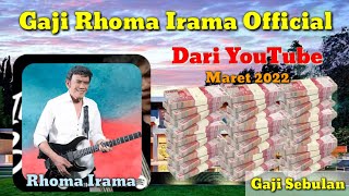 Gaji Bang Haji Rhoma Irama dari YouTube 2022