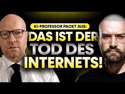 KI-Professor: „Es schlägt jetzt heftig zu”, Der Tod des Internets, AI Slop & Politik-Versagen