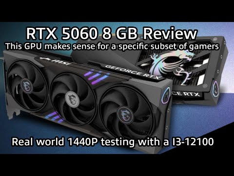 RTX 5060 MSI Gaming trio Review: Real world testing with an I3- 12100