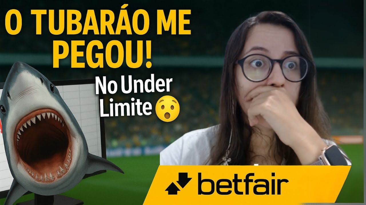 O TUBARÃO ME PEGOU! Fazendo trading no UNDER LIMITE na Betfair