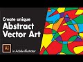 Create an Abstract Vector Pattern in Adobe Illustrator - Beginner Tutorial
