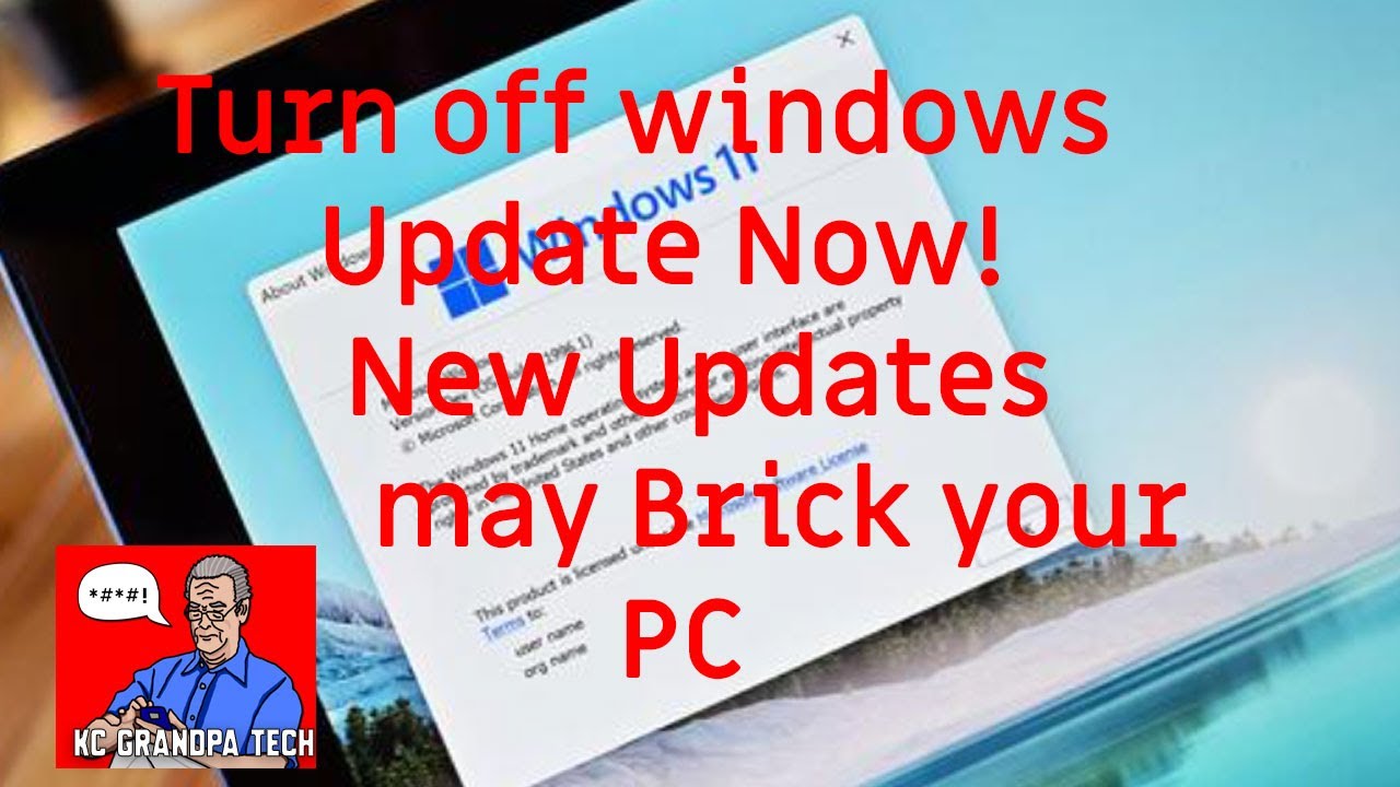 Do This Now or Windows 11 update may Brick your PC - YouTube