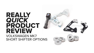 VW/Audi Short Shifter Upgrade - Options, Features and Product Review