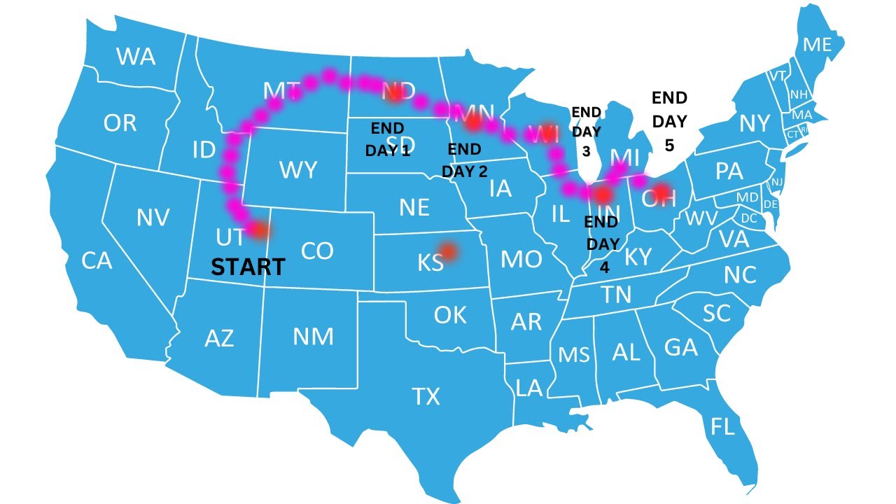 Day 5  Ohio Exploration: Uncovering Ohio's Hidden Gems on Our Boston Journey | Our Cross-Country