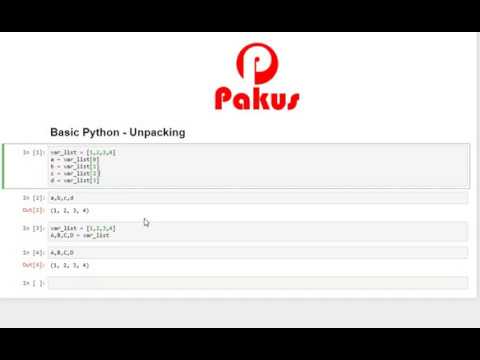 Basic Python - Unpacking list