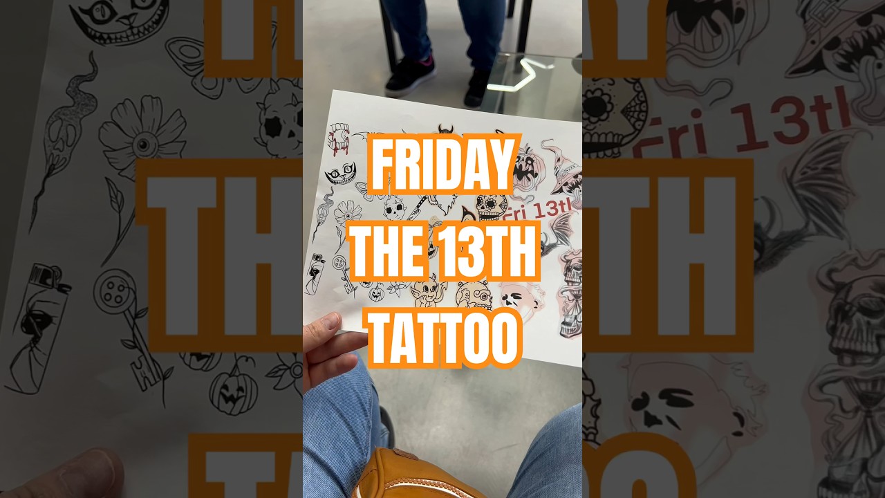 LET’S GET A FRIDAY THE 13TH TATTOO!! | 