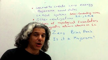 Majorana modes in nanowires summary (by Yuval Oreg)