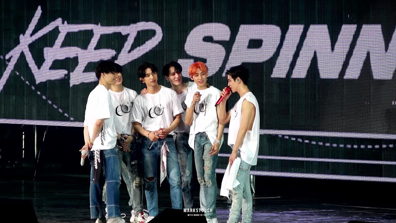 [fancam]190616 GOT7 2019 WORLD TOUR ‘KEEP SPINNING’ IN SEOUL ENDING MENT 따수운 갓세븐 덩어리들💚마크(MARK)focus