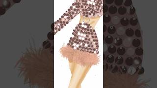 How to draw sequins brush in procreate  #procreate #shorts