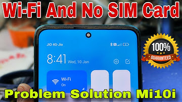 Mi 10i Wi-Fi and No SIM Card Problem Solution 🔥🔥🔥