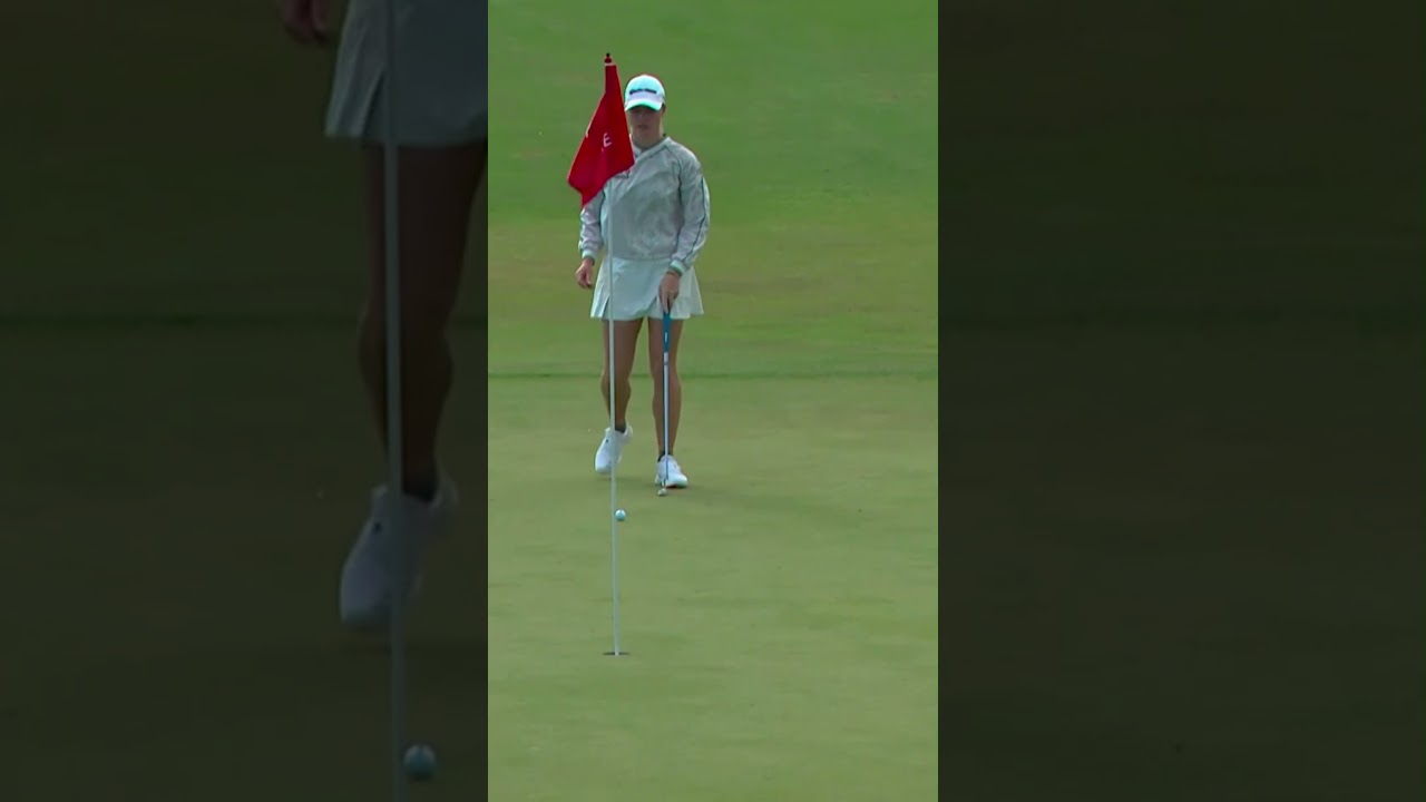 Charley Hull's Plumb Bob Putting Technique LOTTE Championship 2025 Round 1 Hole 11 