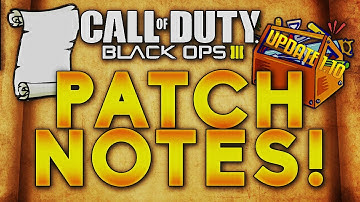 Black Ops 3: NEW UPDATE 1.10 PATCH NOTES - NEW ARENA PLAYLIST, MUSIC TRACKS, AND MORE!!