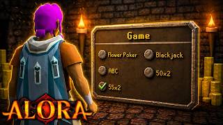 GAMBLING ADVENTURES CONTINUE IN MY FAVORITE OSRS-SERVER! 600+ ONLINE DAILY │Alora/RSPS