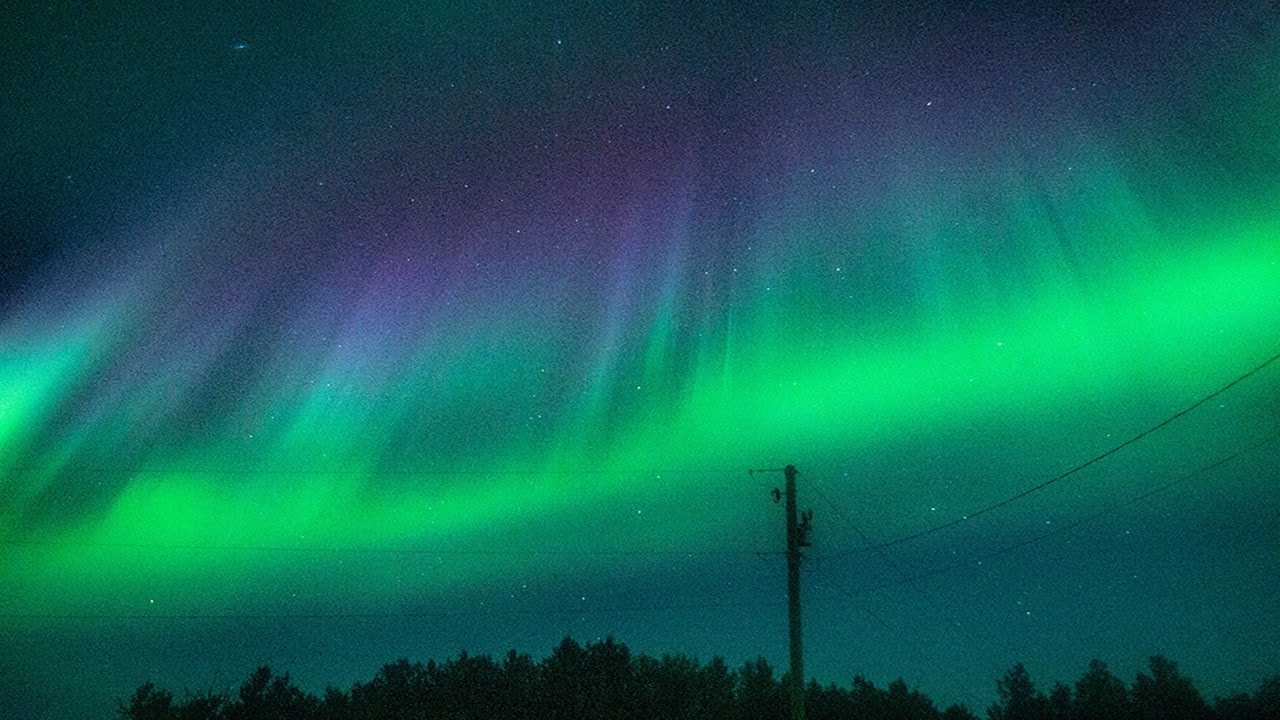 August 2019 Northern Lights Above Ferintosh YouTube