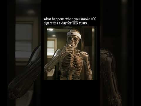 10 years.100 cigarettes a day. #wellnessforlife #health #science #wellness