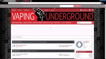 How To Create a Forum Signature with an Affiliate Banner -  Vaping Industry