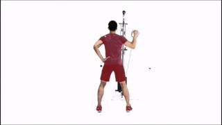 45  Degree Cable External Rotation Exercise