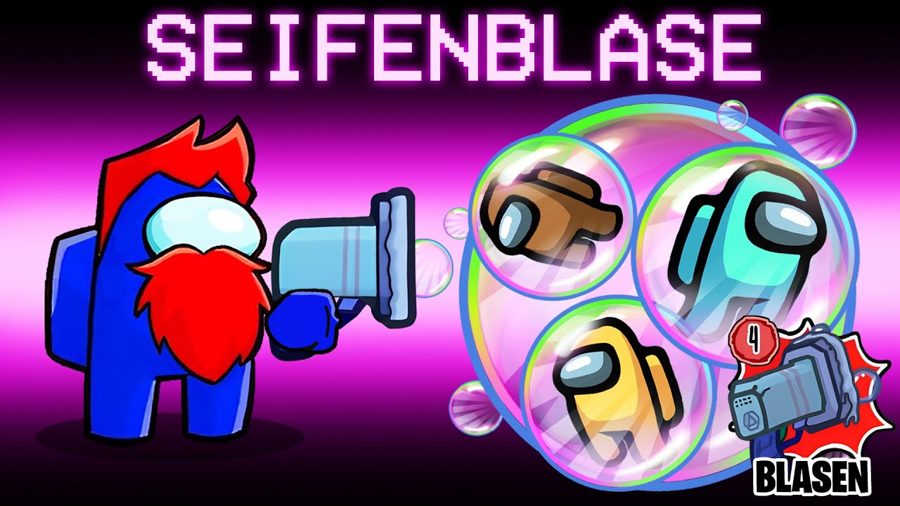 Among Us mit SEIFENBLASEN IMPOSTER ROLLE *SEHR STARK*