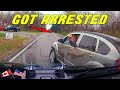 INSANE ROAD RAGER BRAKE CHECKS AND RUNS CAR INTO A TREE