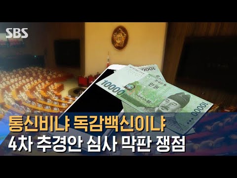 &amp;quot;통신비 그대로, 돌봄비 확대 검토&amp;quot;…4차 추경안 심사 / SBS
