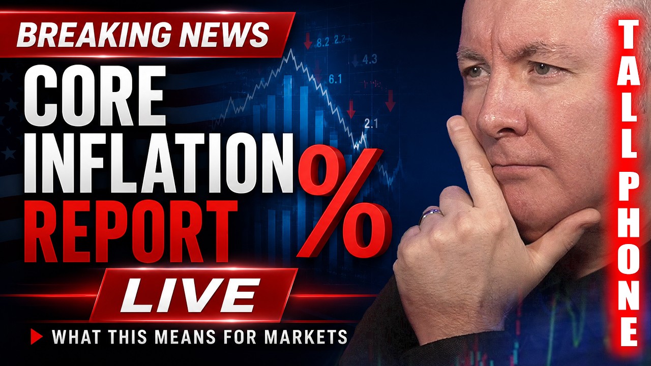 📱 Core Inflation LIVE: PCE Shock Ahead? Iran Tensions, SpaceX IPO Volatility | Martyn Lucas Investor