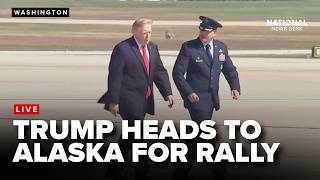 President Trump heads to Alaska for Midterm Rally