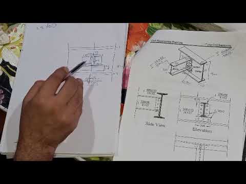 الجزء التاني الوصلات المعدنيه رسم مدني استيل