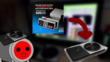 putting a famiclone in the DJ Hero turntable