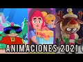 TODAS LAS ANIMACIONES DE BRAWL STARS 2021| recopilación