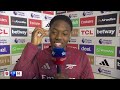 Myles Lewis-Skelly FULL post-match interview after starting in midfield for Arsenal 🔴