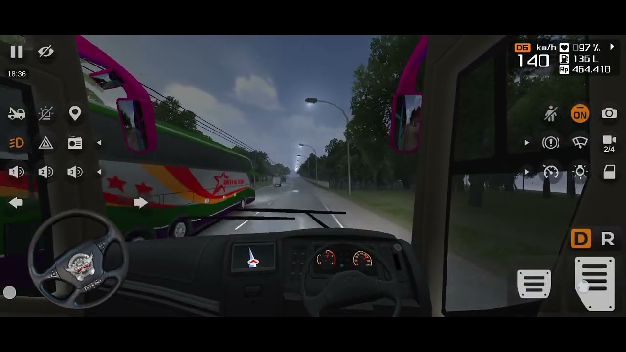 Bus simulator indonesia heavy driver 88 iq tour ❗ bus 😱❗ #viral JATIN_GAMING_