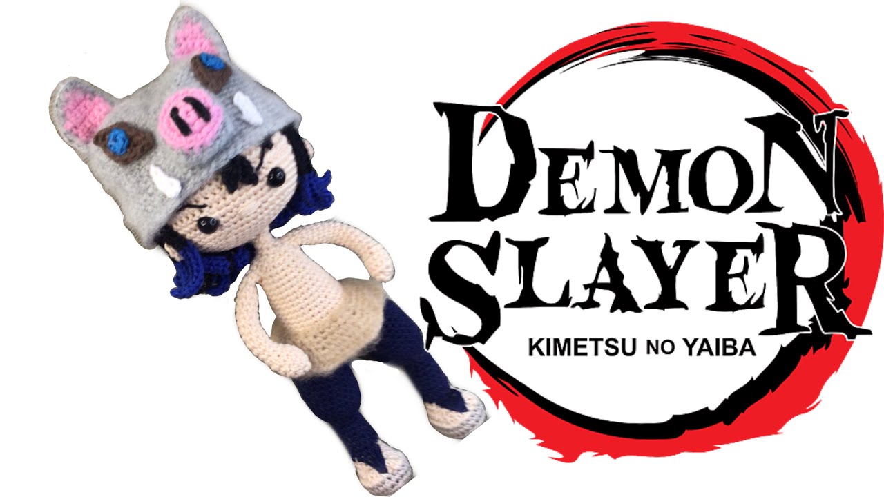 Inosuke Amigurumi |Parte 4 (SUBS 🇺🇸🇧🇷) #inosukefacildehacer #kimetsunoyaiba #inosuketejido