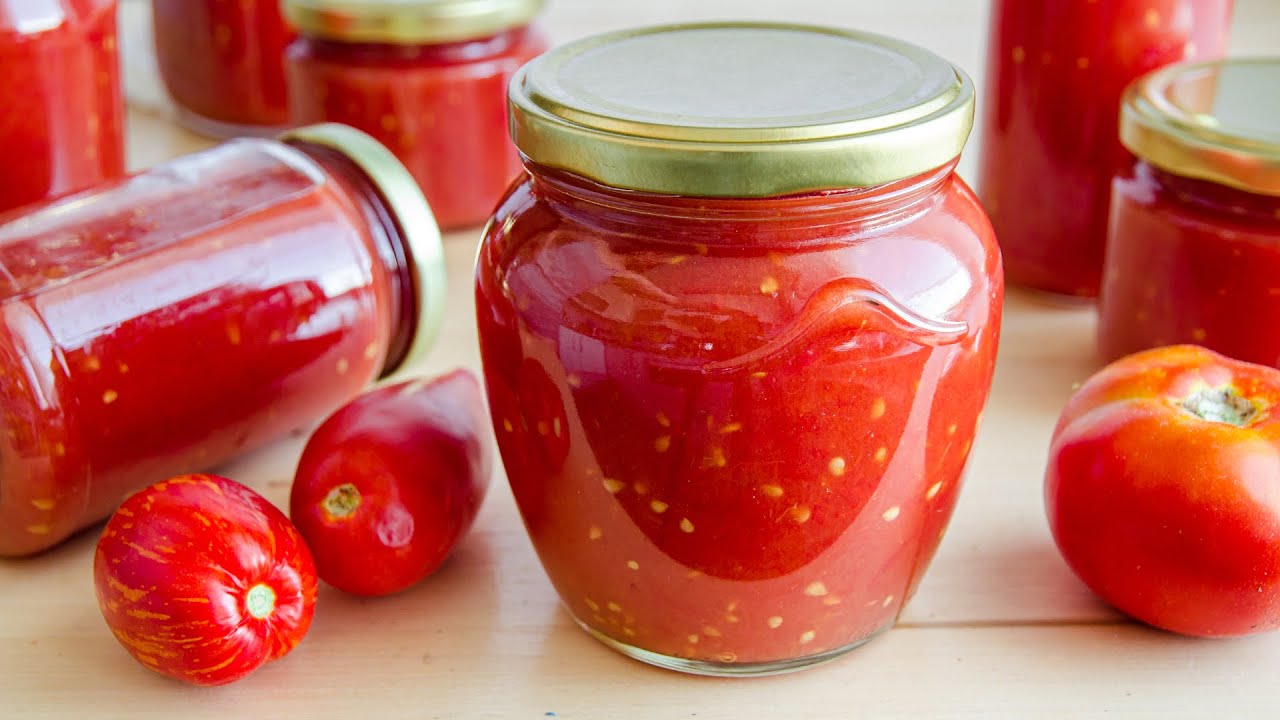 Рецепты помидоров на зиму: в желе и собственном соку