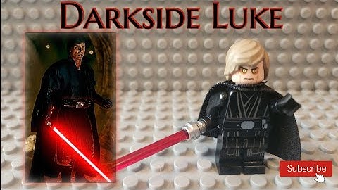 How to Build Custom Lego Darkside Luke Skywalker (Concept)