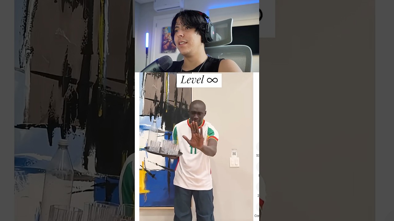 Level ♾️ - Khaby. Lame React Kenji