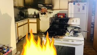 KITCHEN FIRE DESTROYED EVERYTHING...