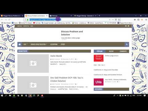 How to fix xml sitemap error and submit in google webmaster