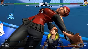 Vice vs Kensou - The King of Fighters XIV Combos KOF 14