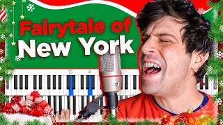 How To Play 'Fairytale Of New York' by The Pogues [Piano Tutorial/Chords for Singing] by Piano with Nate 5,724 views 4 months ago 36 minutes