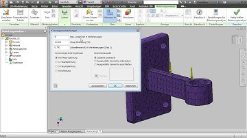 Autodesk Inventor: Finite-Elemente-Methode (FEM): Netzkonvergenz |video2brain.com
